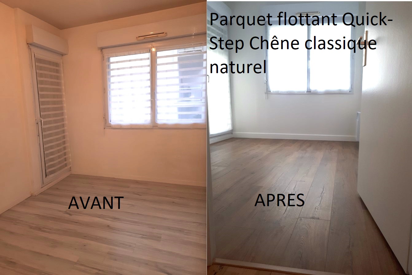 Pose de parquet